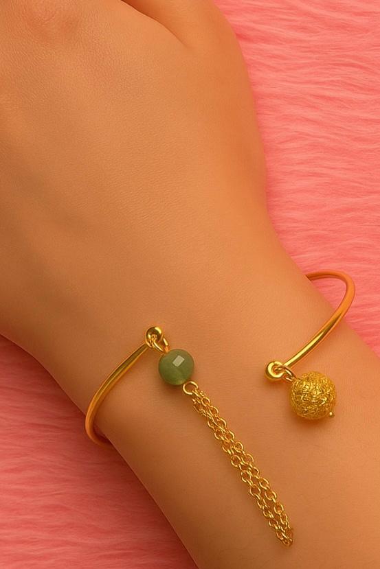 Golden single bangle Braclets - Image 3