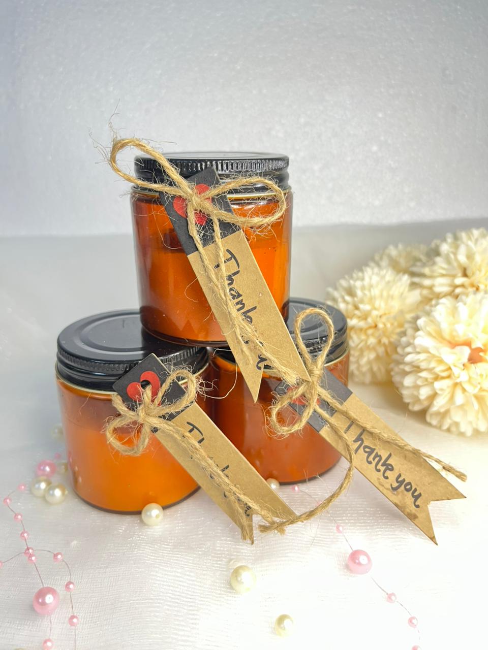 Amber Jar Candle - Image 3