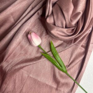 Premium Silk Pearl Peach Hijab