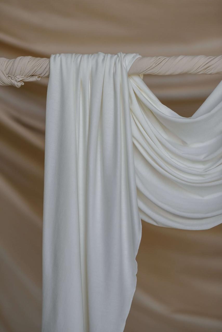 Bamboo jersey white - Image 2